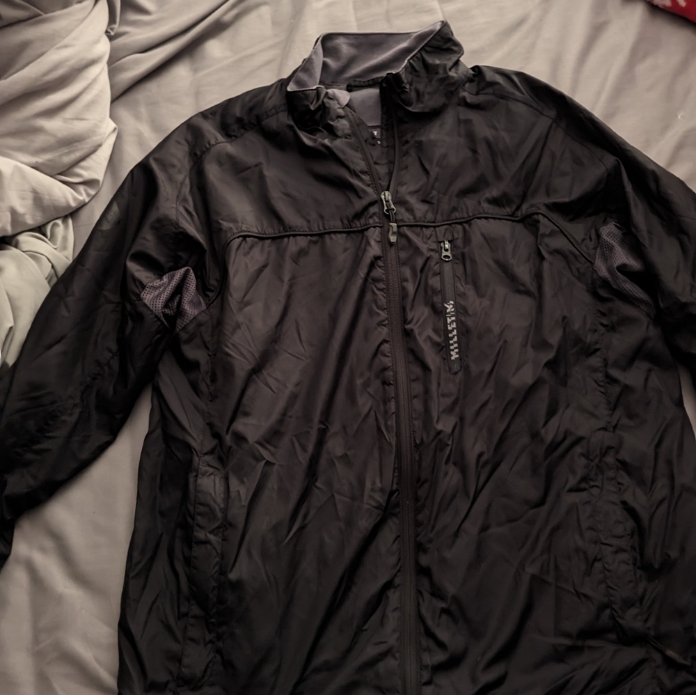 Vintage Millet Mountain Wear Mens Size L Black Ja… - image 1